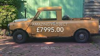 For Sale MINI PICKUP RESTORATION PROJECT [upl. by Anibla864]