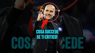 Cosa succede se rispondi a Guardiola😱🔥 calcio [upl. by Eah734]