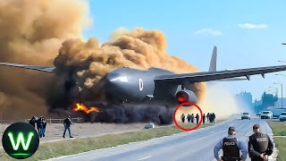 Tragic 90 Shocking Aviation Moments Filmed Seconds Before Disaster Went Horribly Wrong [upl. by Landis]