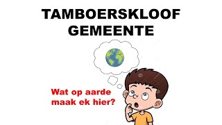 PINKSTERREEKS Tamboerskloof Gemeente  So 12 Mei 2024 om 1000 TEMA Wat op aarde maak ons hier [upl. by Erasaec]