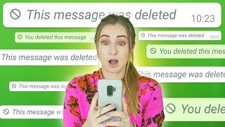 How To Read DELETED WhatsApp Messages [upl. by Itsud464]