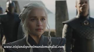 Escena de Daenerys en San Juan de Gaztelugatxe en la serie Juego de Tronos GOT Rocadragón [upl. by Nedi997]