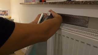 Radiator FoilHow to Save Energy and Money DIY [upl. by Fabrianne753]