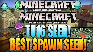 ★ Minecraft Xbox 360 TU16 SEEDS BEST SPAWN SEED Double Dungeon Villages amp MORE Xbox 360PS3 [upl. by Ynneh630]