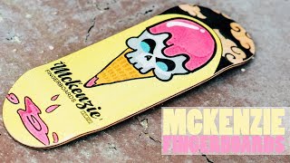 McKenzie Fingerboards  Real Wear Acid Ice Cream Fingerboard Deck  Product Blog [upl. by Otho946]