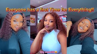 FLAWLESS FRONTAL WIG INSTALL FOR BEGINNERS  Wig installation✨ [upl. by Ellehsyt]