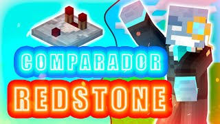 ▶FUNCIONAMIENTO del COMPARADOR DE REDSTONE  Minecraft TDR 5 [upl. by Akeemat]