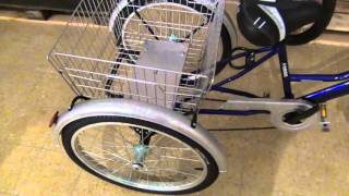 Umit Volwassen Driewieler 24 inch HampH Dutch Bikes [upl. by Asikal]