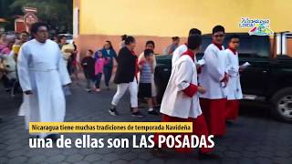 LAS POSADAS NAVIDEÑAS EN NICARAGUA [upl. by Kcirdahc]