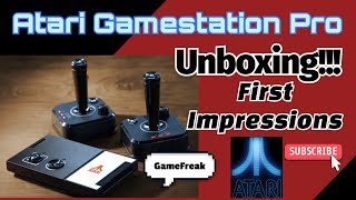 Atari Gamestation Pro Unboxing and first impressions unboxing gaming atari [upl. by Arnaldo]