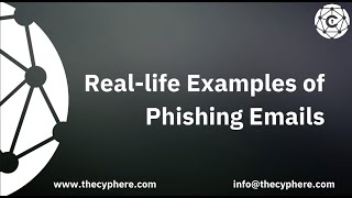 Exposing Phishing Threats RealLife Examples of Phishing Emails [upl. by Boccaj]