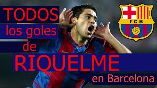 TODOS los goles de JR Riquelme en Barcelona [upl. by Nitsraek]