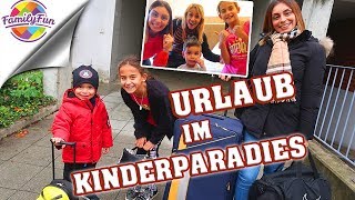 URLAUB im KINDERPARADIES  ROOMTOUR amp ABENTEUER Kinderhotel  Family Fun on Tour [upl. by Ehman394]