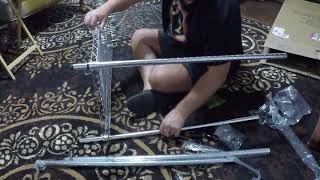 Assembling a 3Tier Wire Rack Shelf [upl. by Htebilil28]