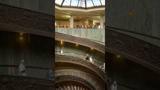 Famous Staircase of Vatican Museums  Bramante Staircase Vatican City italy travel short [upl. by Merchant]