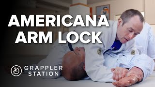 Americana  Arm Lock from Side Control [upl. by Pinsky840]