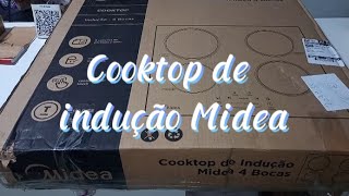 Como instalar Cooktop de indução da Midea [upl. by Howlan]