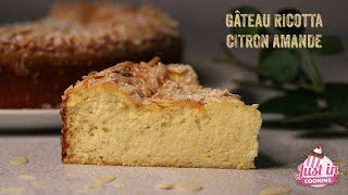 Recette de Gâteau Moelleux Ricotta Amande Citron [upl. by Johny634]