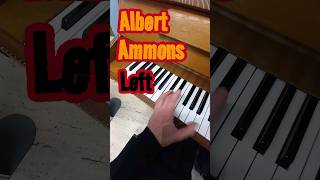 Boogie Woogie Piano quotAlbert Ammons Left Hand Simplifiedquot [upl. by Ahseina]