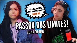 ESSE YOUTUBER HUMILHOU O JANELA DA RUA  CHORAMOS Jovens reagem [upl. by Cathy]