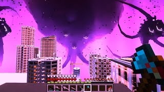 Minecraft Wither Storm Mod alternative Story [upl. by Ahseryt]