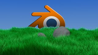 Blender Tutorial Grass in Blender with Fur curve [upl. by Ahseele743]