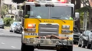 Honolulu fire department engine 3 responding [upl. by Grove]