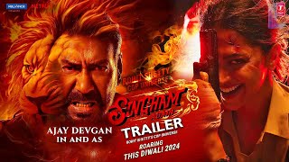 SINGHAM AGAIN  OFFICIAL TRAILER  Ajay Ranveer Akshay Arjun Kareena Deepika Rohit Shetty [upl. by Ainotna]