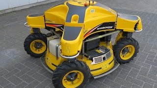 775606 RANSOMES DVORAK SPIDER ILD01 REMOTE CONTROL 4WD4WS MOWER 2005 95HRS [upl. by Cheng]