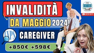 RIVOLUZIONE Pensioni per INVALIDI PARZIALI e TOTALI Nuovi Assegni e Aumenti INPS [upl. by Woolcott232]