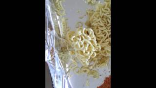 농심라면 애벌레 Larva in NongShim Ramen [upl. by Thurlow]