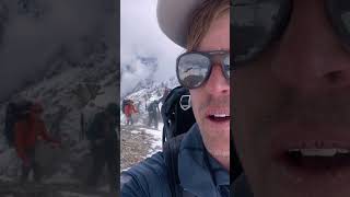 Aconcagua Expedition  Full Video coming Soon mountains argentina climbing [upl. by Milli231]