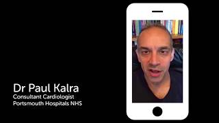 I Support OneSimpleBloodTest  Dr Paul Kalra Consultant Cardiologist Portsmouth Hospitals NHS [upl. by Nylsirk]