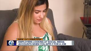 Employers looking at social media accounts when you apply for a job [upl. by Casanova466]