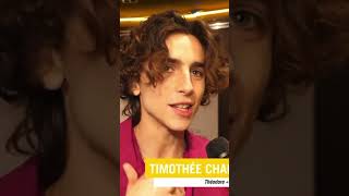 Timothee Chalamet speaking French in an interview for Little Women [upl. by Ahsimin]