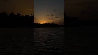 Koggala Lake sunset time nature birds travel srilanka tranding lake srilanka [upl. by Ahsinned395]