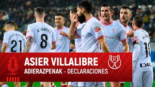 🎙 Asier Villalibre  post SD Eibar 03 Athletic Club  Copa 202324 116 Final [upl. by Richella]