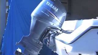 How to check the oil in a Yamaha four stroke outboard [upl. by Yllop566]