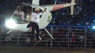 Agro Purus 2013 Show na abertura com o helicoptero do CMT JACK [upl. by Flosi]