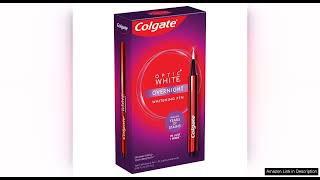 Colgate Optic White Overnight Teeth Whitening Pen Teeth Stain Remover to Whiten Review [upl. by Issim402]