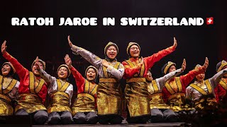 TARI RATOH JAROE AT RENCONTRES DE FOLKLORE INTERNATIONAL DE FRIBOURG SWITZERLAND [upl. by Ihpen]