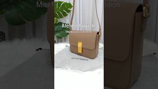 60second WHAT FITS  MOD shots Ateliers Auguste  Mini Monceau Gold Edition in TAUPE bagreview [upl. by Chil]