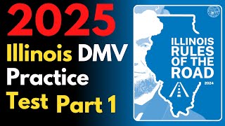 Illinois DMV Permit Practice Test  Part 1  USA DMV Permit Practice Test [upl. by Kovacs]