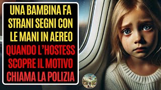 Una bambina allerta gli assistenti di volo con il suo strano comportamento poi [upl. by Alyse]