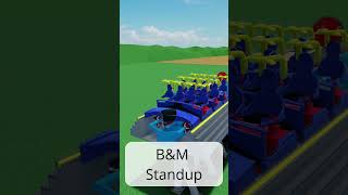 Real vs Virtual Coasters in Theme Park Tycoon 2 BampM Edition  roblox themeparktycoon2 [upl. by Annaira467]