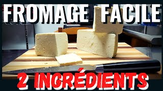 Fromage maison FACILE Sans présure ni ferment  Queso Blanco [upl. by Anytsyrk250]