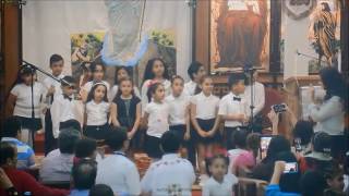 Archangel Michael Church  Bedford TXUSA Resurrection Celebration Choir 2017 [upl. by Alegna]