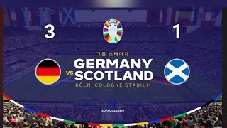 FC 24 EURO2024 GERMANY 3  1 SCOTLAND HIGHLIGHTS [upl. by Nivrehs905]