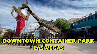 Downtown Container Park Las Vegas downtowncontainerpark containerparklv downtownlasvegas [upl. by Donelu]