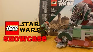 Lego Star Wars Set Review Boba Fetts starship Microfighter 75344 [upl. by Skardol]